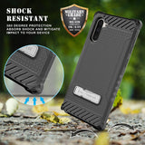 Tri-Shield Rugged Case Kickstand Cover + Belt Clip for Samsung Galaxy Note 10