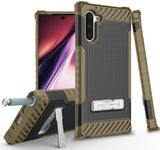 Rugged Tri-Shield Case Cover Kickstand Lanyard Strap for Samsung Galaxy Note 10