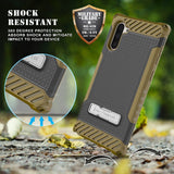 Rugged Tri-Shield Case Cover Kickstand Lanyard Strap for Samsung Galaxy Note 10