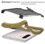 Tri-Shield Rugged Case Kickstand Cover + Belt Clip for Samsung Galaxy Note 10