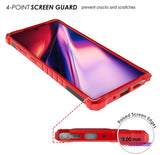 Tri-Shield Rugged Case Kickstand Cover + Belt Clip for Samsung Galaxy Note 10