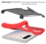 Tri-Shield Rugged Case Kickstand Cover + Belt Clip for Samsung Galaxy Note 10