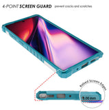 Tri-Shield Rugged Case Kickstand Cover + Belt Clip for Samsung Galaxy Note 10