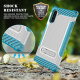 Tri-Shield Rugged Case Kickstand Cover + Belt Clip for Samsung Galaxy Note 10