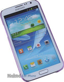 ULTRA SLIM PURPLE FROST PROTEX HARD CASE COVER FOR SAMSUNG GALAXY NOTE 2 II