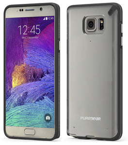 PUREGEAR SLIM SHELL BLACK/CLEAR CASE COVER FOR SAMSUNG GALAXY NOTE 5 SM-N920