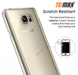 NEW TRI-MAX CLEAR SCREEN GUARD TPU CASE SLIM COVER FOR SAMSUNG GALAXY NOTE 5