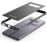 PureGear Black GlassBak 360 Case + Tech21 Screen Protector for Galaxy Note 8