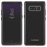 PureGear Black GlassBak 360 Case + Tech21 Screen Protector for Galaxy Note 8