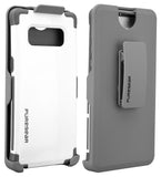 PureGear White Dualtek Case Belt Clip Tech21 Screen Protector for Galaxy Note 8