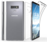 Tri-Max Clear Screen Guard Full Body TPU Wrap Case Cover for Galaxy Note 9