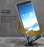 Tri-Max Clear Screen Guard Full Body TPU Wrap Case Cover for Galaxy Note 9
