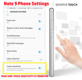 Tri-Max Clear Screen Guard Full Body TPU Wrap Case Cover for Galaxy Note 9