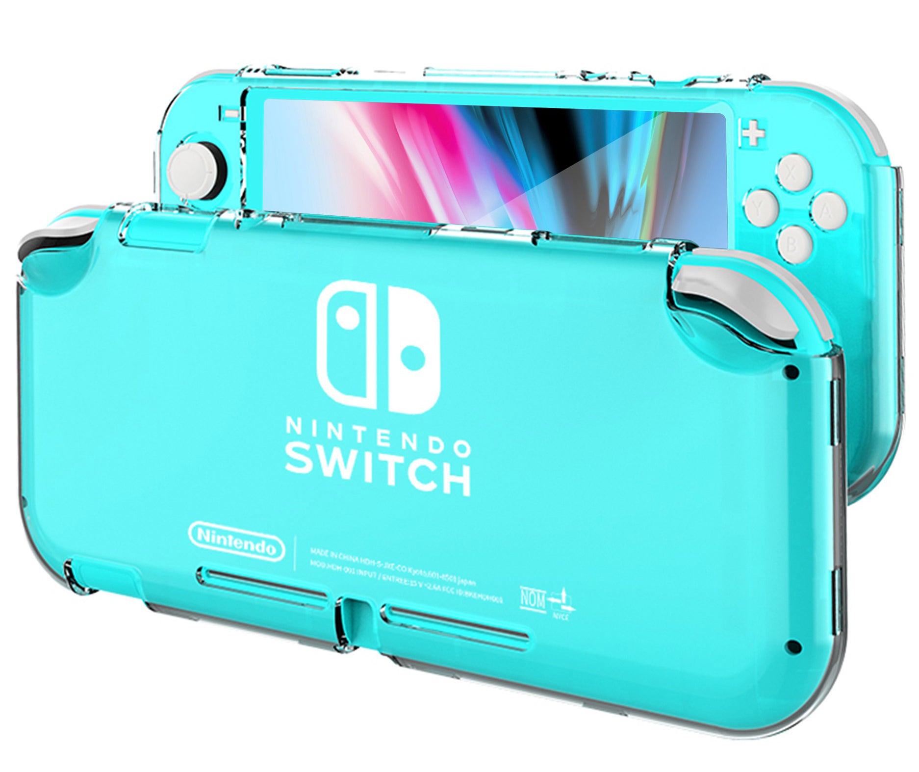 Transparent Hard Shell Clear Case Slim Cover for Nintendo
