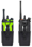 Black Rugged Nylon Pouch Case Duty Belt Loop for Motorola Radio XL Walkie Talkie