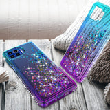Liquid Sand Glitter Waterfall Case Cover for Motorola Moto One 5G UW Phone