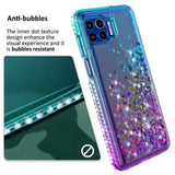 Liquid Sand Glitter Waterfall Case Cover for Motorola Moto One 5G UW Phone