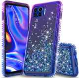 Liquid Sand Glitter Waterfall Case Cover for Motorola Moto One 5G UW Phone