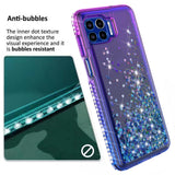 Liquid Sand Glitter Waterfall Case Cover for Motorola Moto One 5G UW Phone