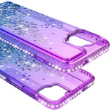 Liquid Sand Glitter Waterfall Case Cover for Motorola Moto One 5G UW Phone