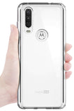 AquaFlex Transparent Anti-Shock Clear Case Slim Cover for Motorola One Action