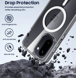 Clear Case for OnePlus 15R Phone - Compatible with MagSafe Mounts