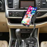 Triple Threat Car Cup Holder Phone Mount for iPhone - Compatible with MagSafe