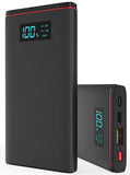 10000 MAH USB-C Quick Charge Portable Power Bank with LED for Sonim XP5s XP8