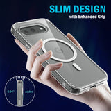 Clear Case for Google Pixel 10A Phone - Compatible with MagSafe Mounts