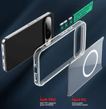 Clear Acrylic TPU Case for Pixel 10 Pro XL Phone - Compatible with MagSafe