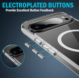 Clear Acrylic TPU Case for Pixel 10 Pro XL Phone - Compatible with MagSafe