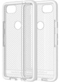 Tech21 White Clear EVO Check Anti-Shock Case TPU Cover for Google Pixel 2