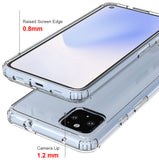 AquaFlex Transparent Anti-Shock Clear Case Slim Cover for Google Pixel 4a 5G