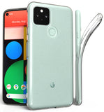 Transparent Clear Flex Gel TPU Skin Case Slim Cover for Google Pixel 5