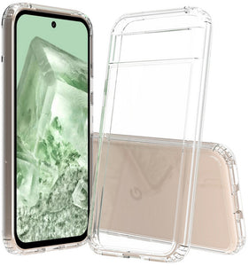 AquaFlex Anti-Shock Clear Case Slim Cover for Google Pixel 8A (2024)