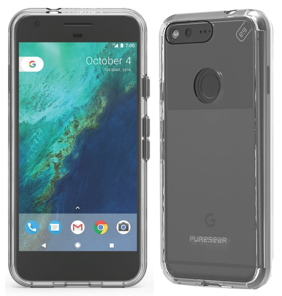 PUREGEAR CLEAR SLIM SHELL PRO CASE HARD TRANSPARENT COVER FOR GOOGLE PIXEL