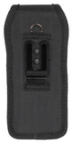 Black Canvas Case Pouch Belt Clip Harness for Crosscall CORE-P6 5G PTT Radio