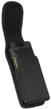 Black Canvas Case Pouch Belt Clip Harness for Crosscall CORE-P6 5G PTT Radio