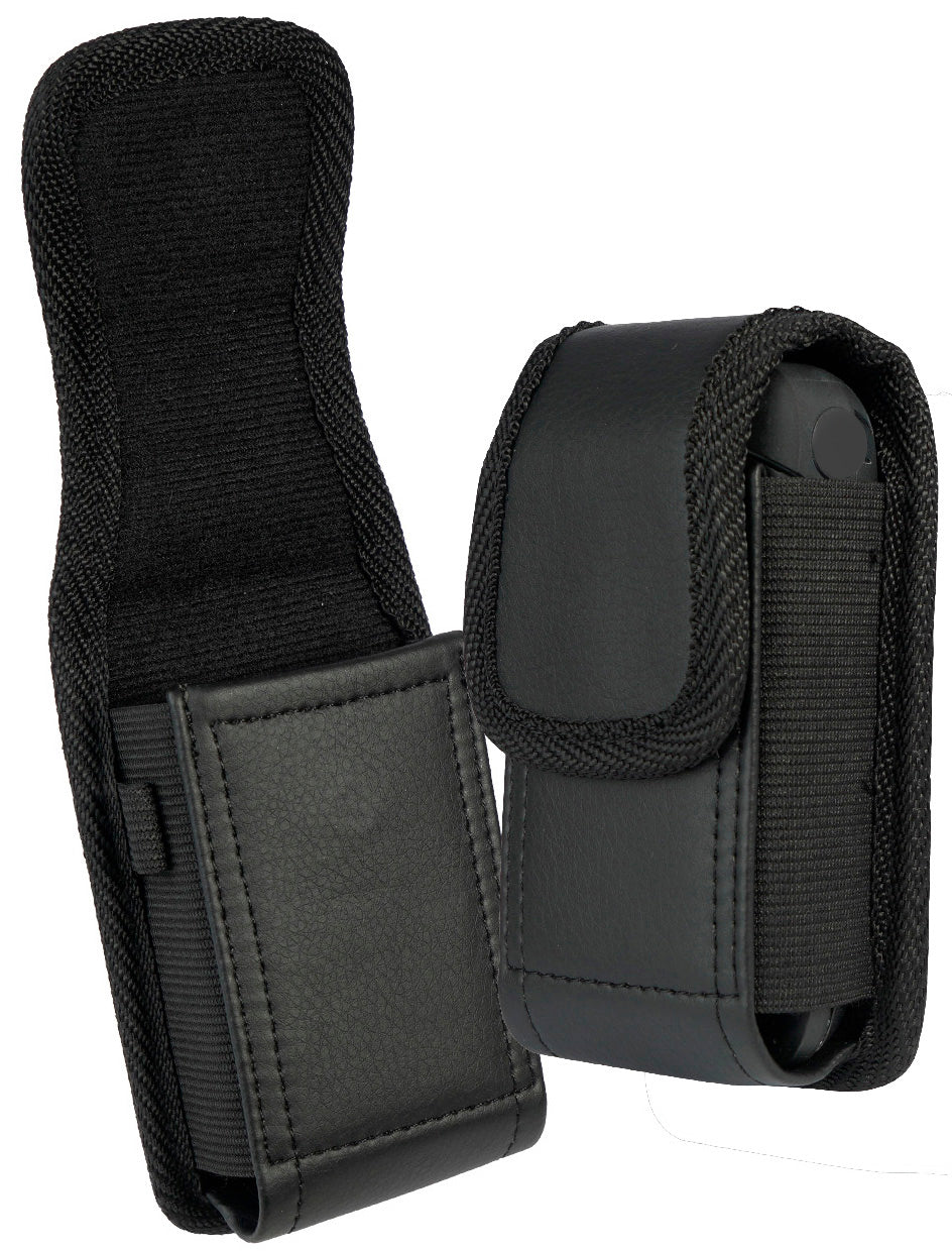 Étui Vertical En Cuir Avec Clip Ceinture Pour Téléphones Nokia - Neuf, Couleur Noire