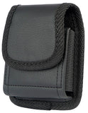 Vegan Leather Case Pouch Belt Loop Clip for Samsung Galaxy Z Flip 6 5 4 3 Phone