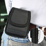 Vegan Leather Case Pouch Belt Loop Clip for Samsung Galaxy Z Flip 6 5 4 3 Phone