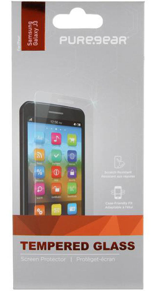 PUREGEAR 9H TEMPERED GLASS SCREEN PROTECTOR FOR SAMSUNG GALAXY J3