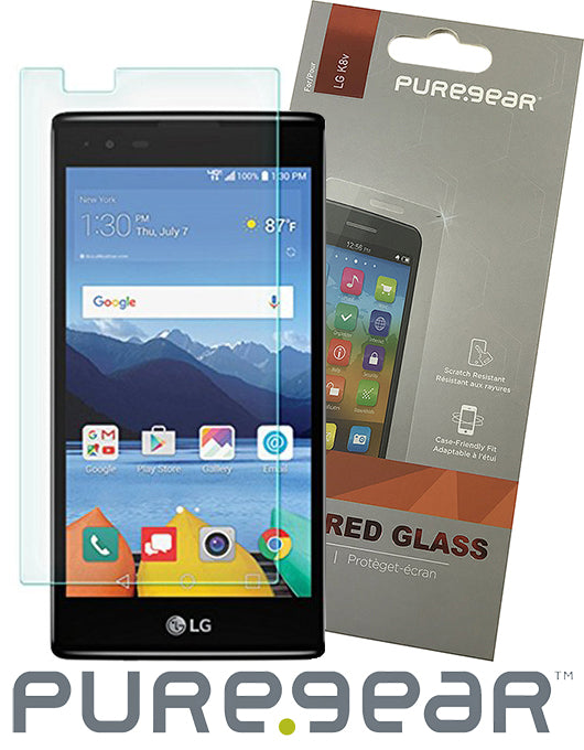 PUREGEAR HARD 9H TEMPERED GLASS SCREEN PROTECTOR GUARD FOR VERIZON LG K8V VS500