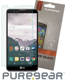 3x PureGear Tempered Glass 9H Screen Protector Crack Saver for LG Stylo 2