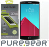 VARIETY 3-PACK PUREGEAR SCREEN PROTECTOR 9H GLASS ANTI-FINGERPRINT FOR LG G4