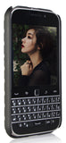 Black Kickstand Slim Case Hard Cover for BlackBerry Classic, Q20