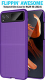 Hard Case Cover and Belt Clip Holster Combo for Motorola RAZR 2023 (aka RAZR 40)