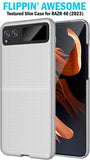 Hard Case Cover and Belt Clip Holster Combo for Motorola RAZR 2023 (aka RAZR 40)