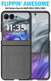 Textured Hard Case Slim Cover for Motorola RAZR 2026/2025/2024 Flip Phone