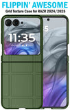 Textured Hard Case Slim Cover for Motorola RAZR 2024/2025 Flip Phone